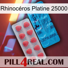 Rhinocéros Platine 25000 new14